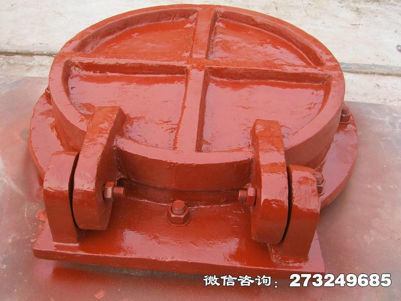 保定pm圆形铸铁拍门