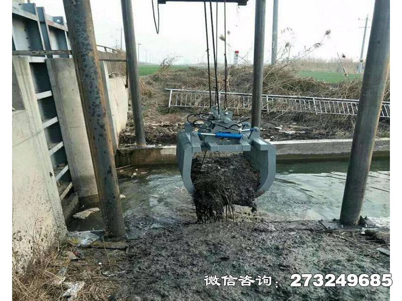 涞源液压格栅抓斗清污机